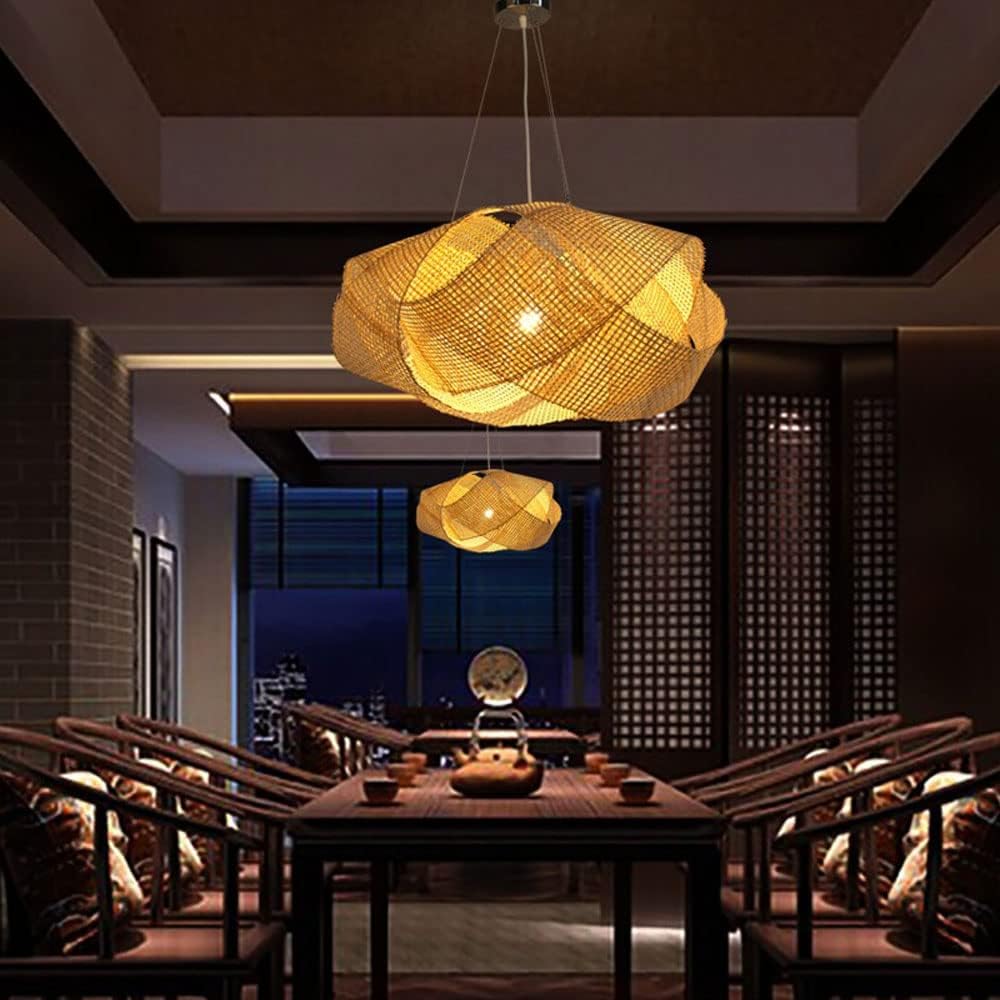 Lustre de Bambu para Sala de Jantar